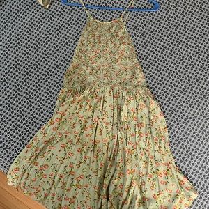 uo Halter backless dress